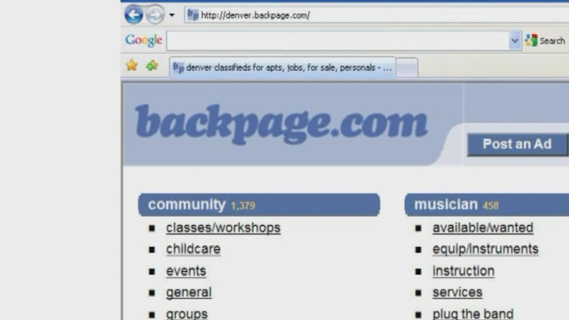 Backpage.com - CBS Denver. 