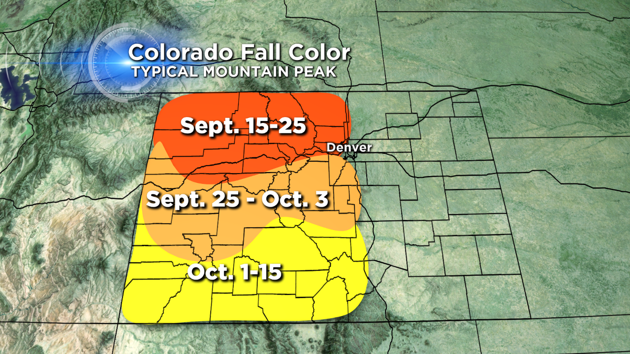 Last Weekend Of Summer Will Bring Peak Fall Color To Parts Of Colorado
