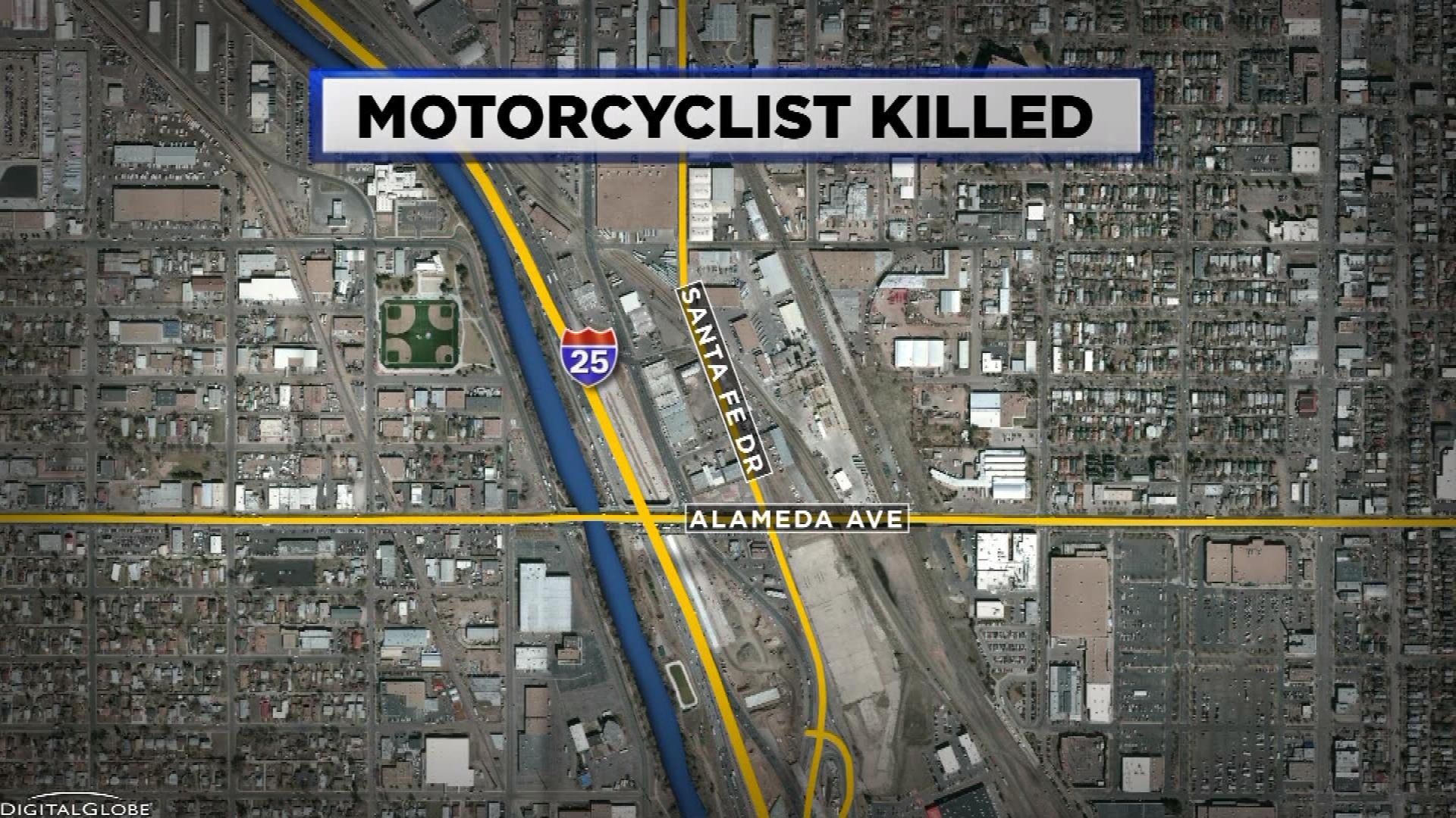 DEADLY MOTORCYCLE ACCIDENT map