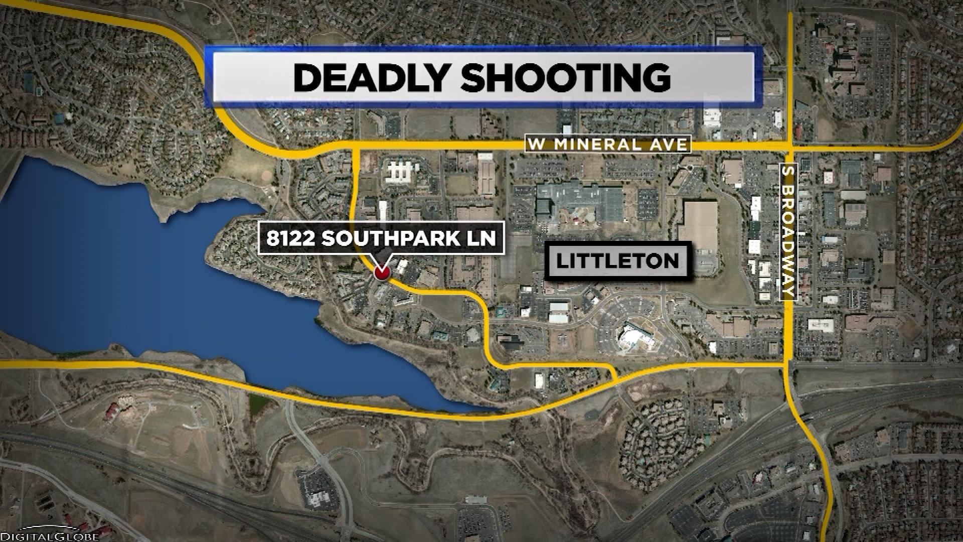 LITTLETON SHOOTING MAP