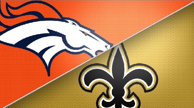 Denver Broncos New Orleans Saints logo