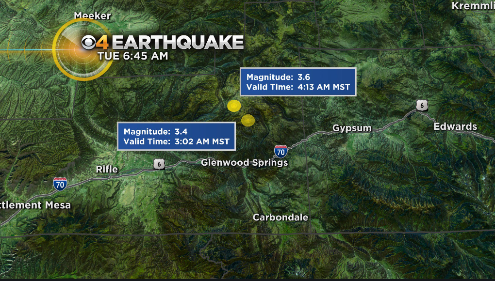 Glenwood Springs Earthquakes