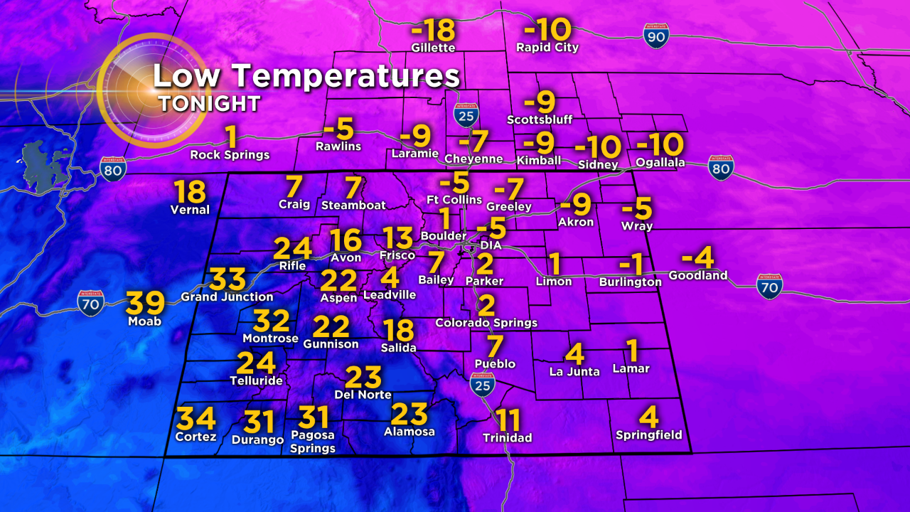 Denver Weather Coldest Early March Temps In Nearly 60 Years CBS Colorado