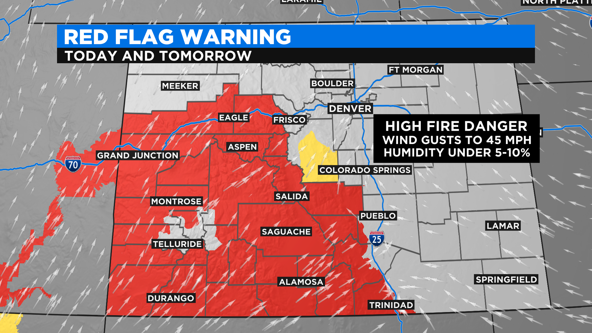 Colorado Weather: Summer-Like Temps With High Fire Danger Next Few Days ...