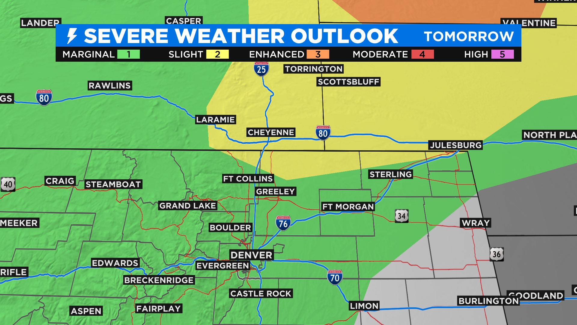 Colorado Weather: Chances For Rain And Storms Going Up To Start Weekend ...