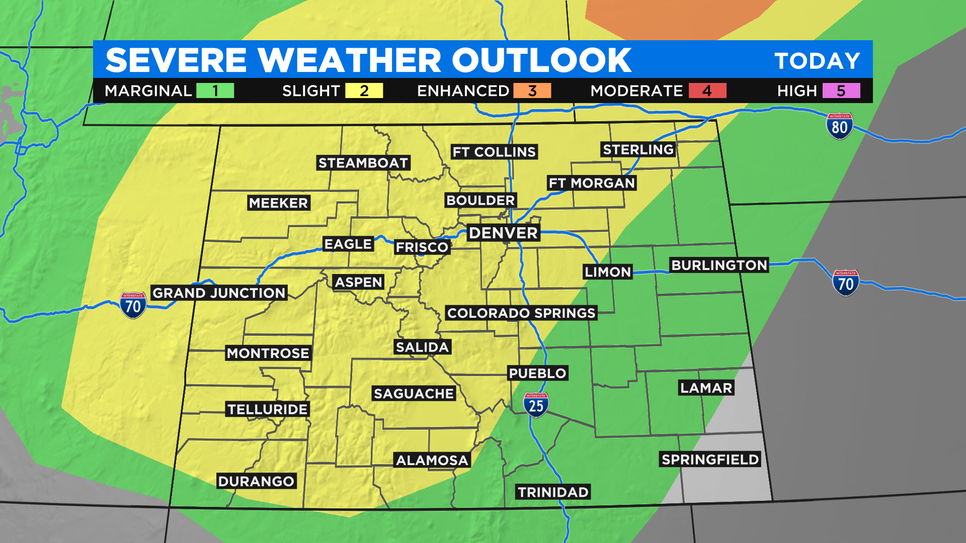 Colorado Weather: Severe Storms With Large Hail, Damaging Wind Gusts ...