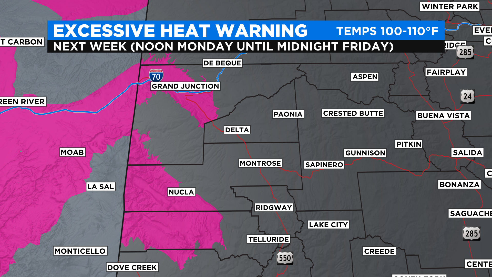 extreme heat warning