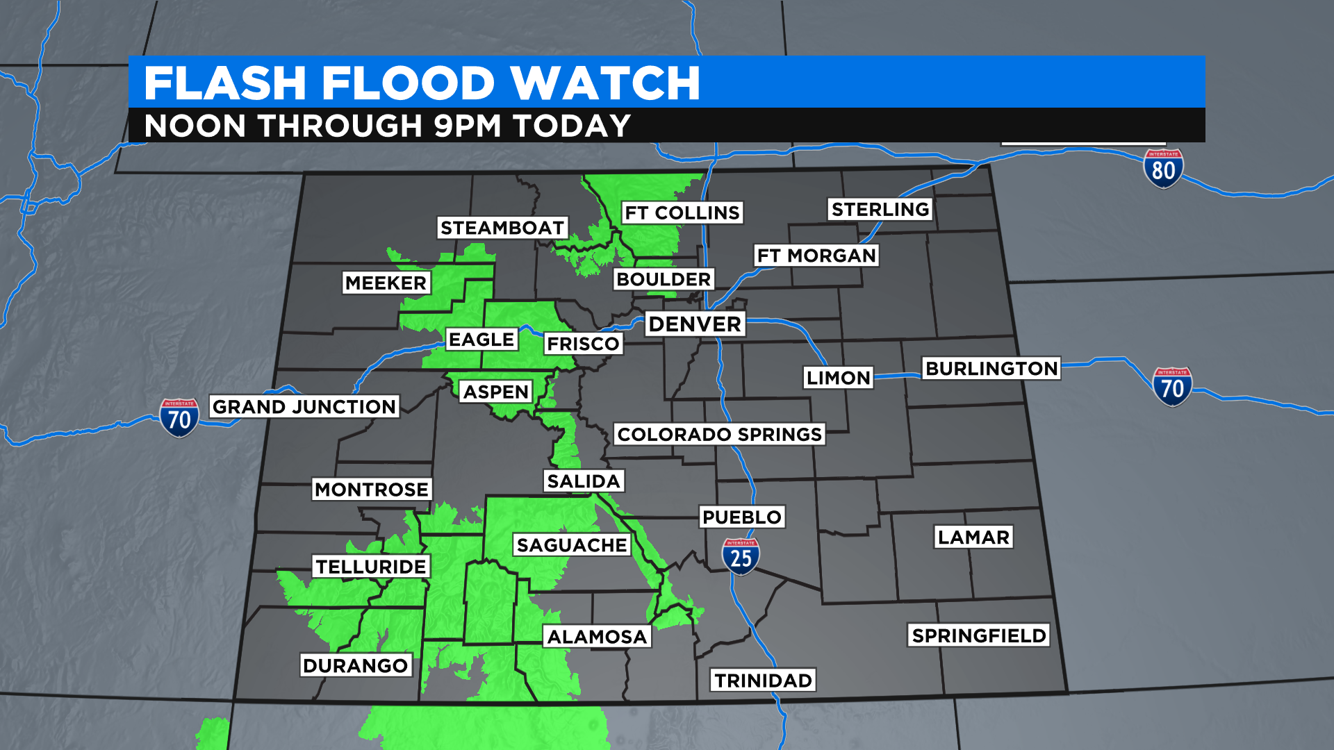 Additional Flash Flood Watches Issued Through Wednesday Evening In ...