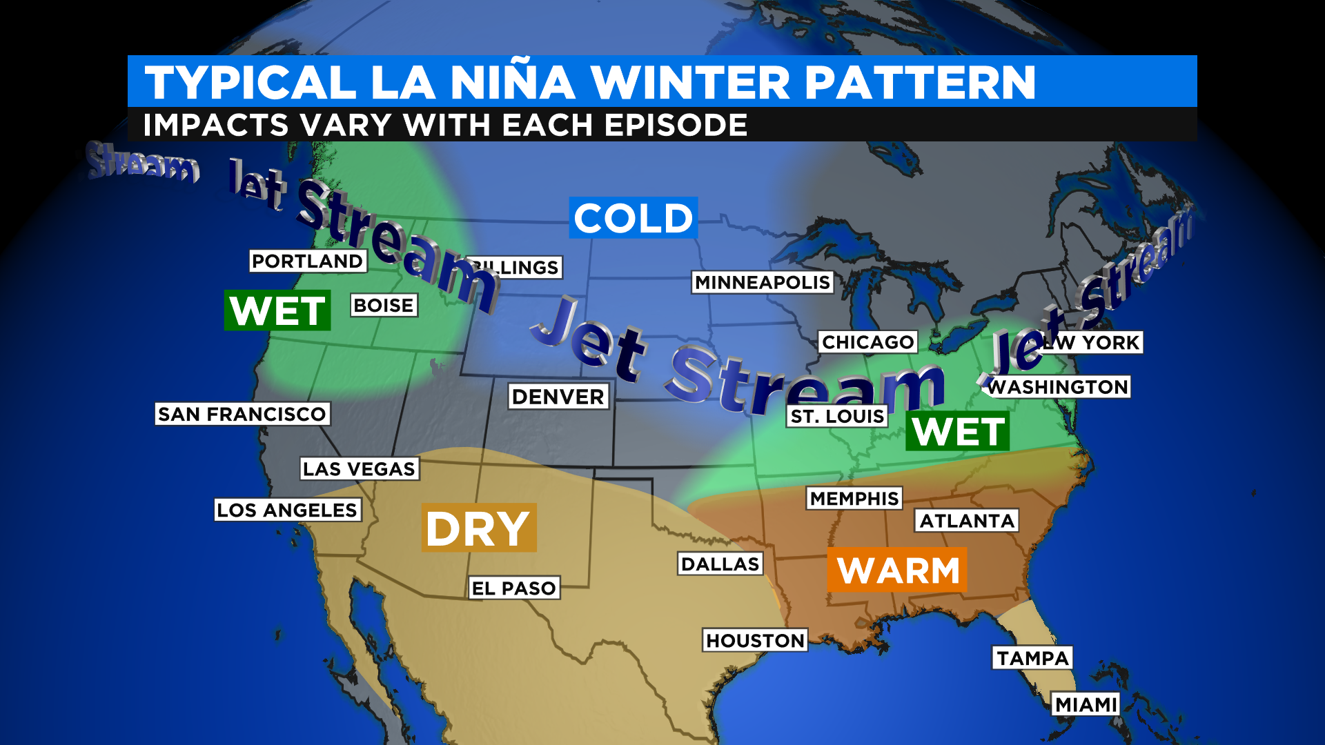 La Niña Is Back, Here's How It Could Impact Colorado This Winter CBS