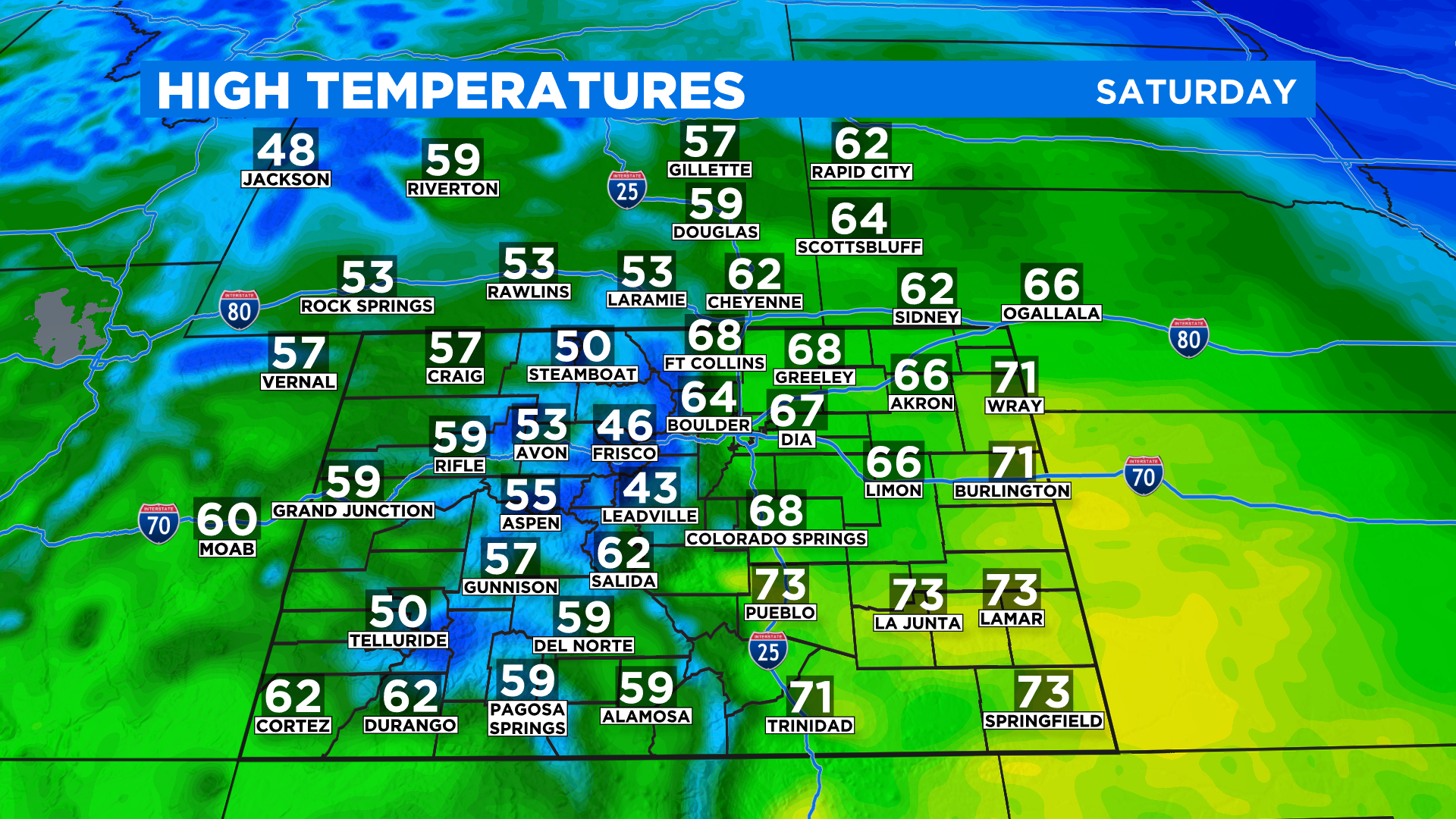 Colorado Weather: Windy At Times But Mild Before An Abrupt Change ...