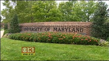 university of maryland sign, college park