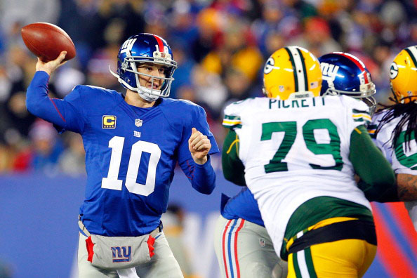 New York Giants 38 - Green Bay Packers 10