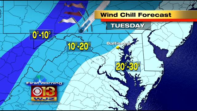 Wind Chill Forecast
