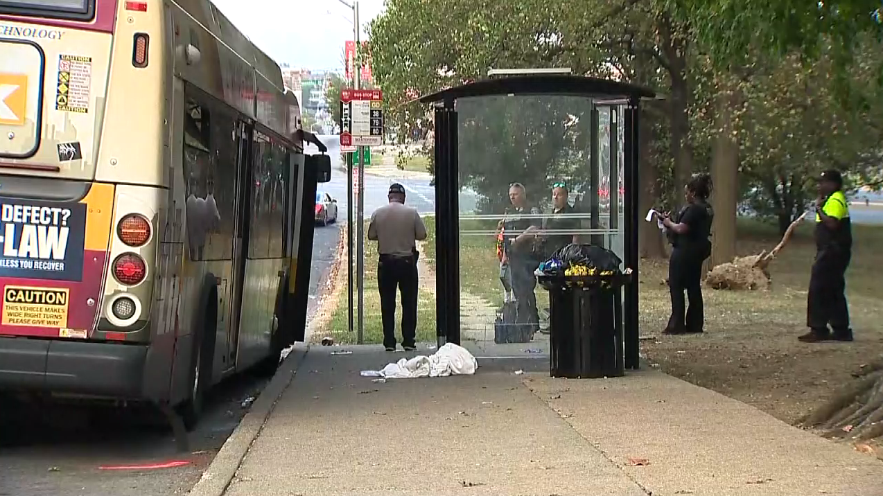 MTA Bus Hits, Kills Pedestrian In West Baltimore - CBS Baltimore