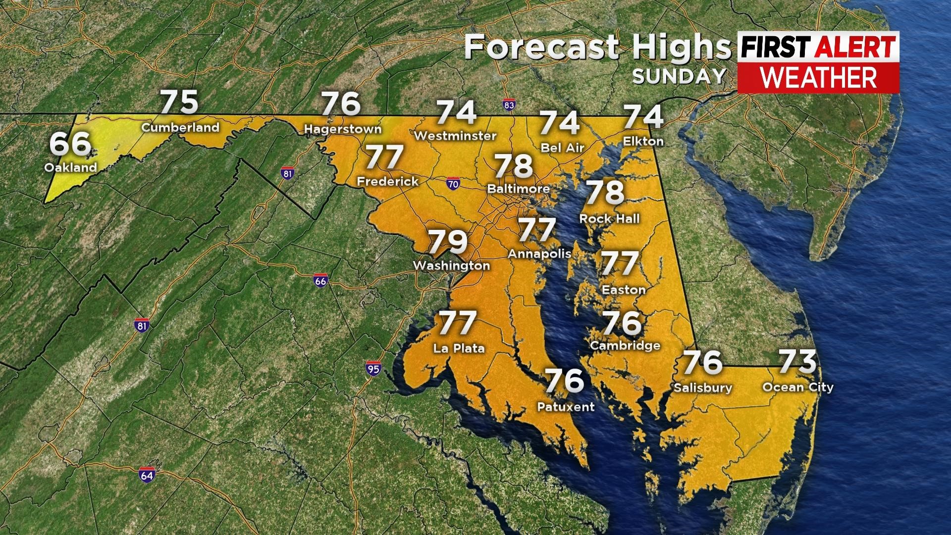 Maryland Weather: Sunny With Low Humidity - CBS Baltimore