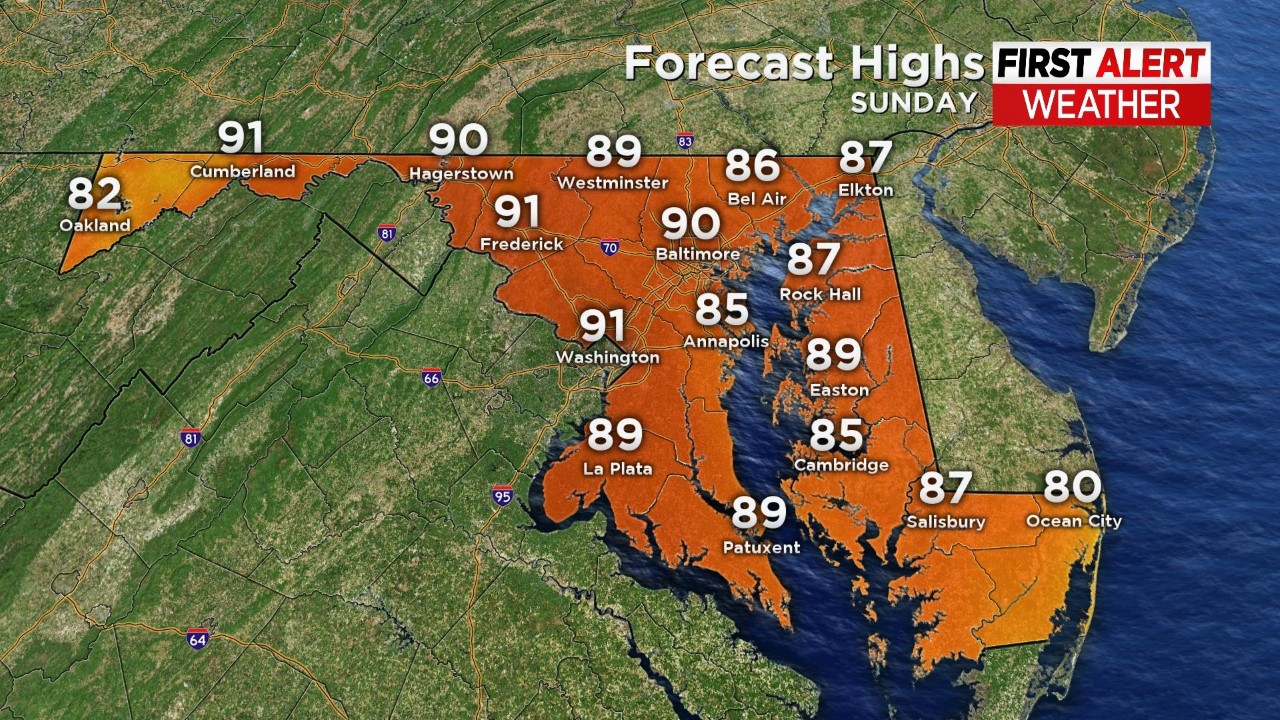 Maryland Weather: A Beautiful Weekend Filled With Warmth And Sunny ...