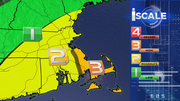 iScale for Tuesday's storm. (WBZ Weather)