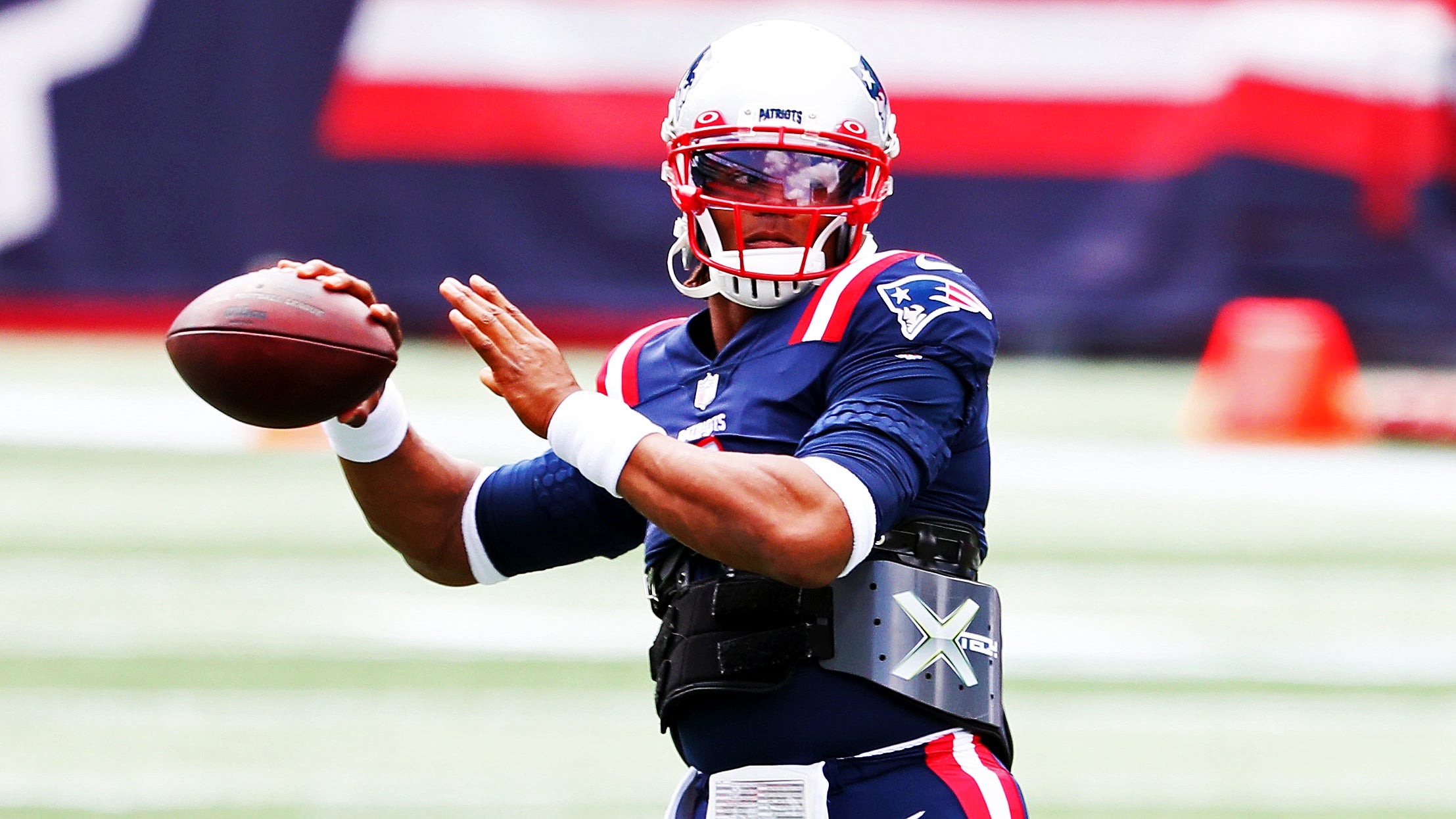 Cam Newton Arrives For First Patriots Game Wearing Incredibly Yellow ...